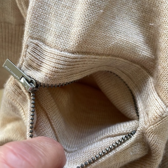 BCBG Max Azria soft wool blend oversized long sweater. Fine knit, zip po… - Picture 15 of 15